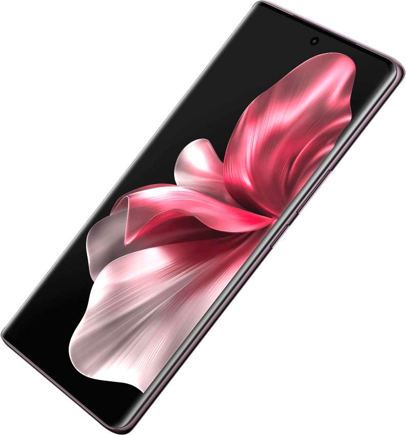 vivo V30e with 120Hz 3D curved screen in classy brown