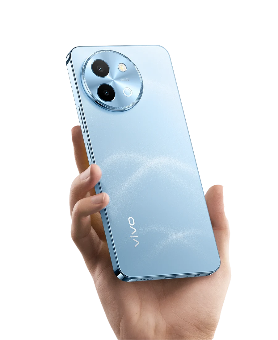 vivo Y58 5G in pacific blue