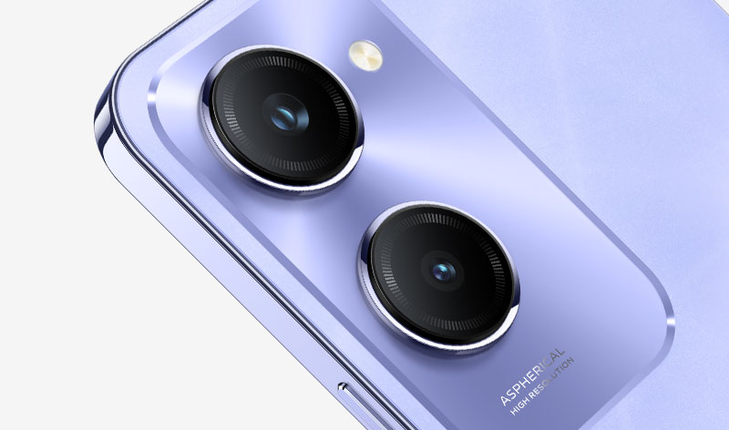 vivo Y28s 5G in twinkling purple