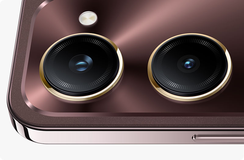 vivo Y28s 5G with a golden finish