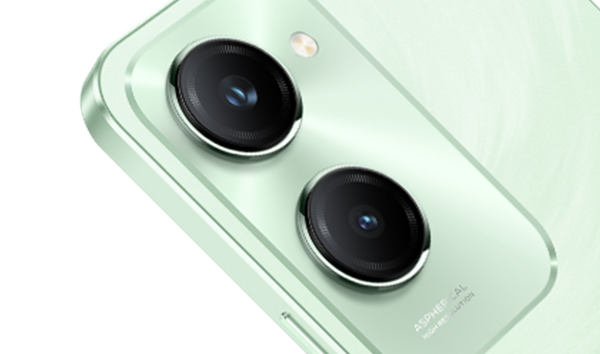 vivo Y28e 5G in breeze green