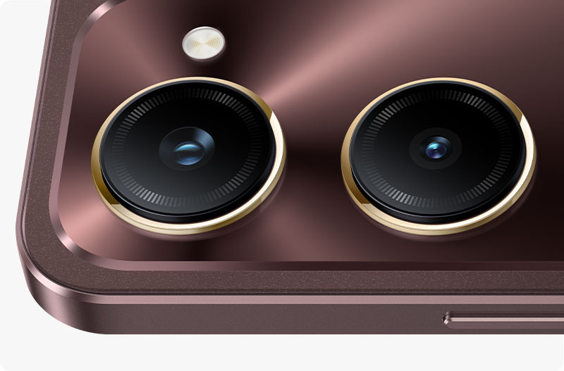 vivo Y28e 5G with a golden finish