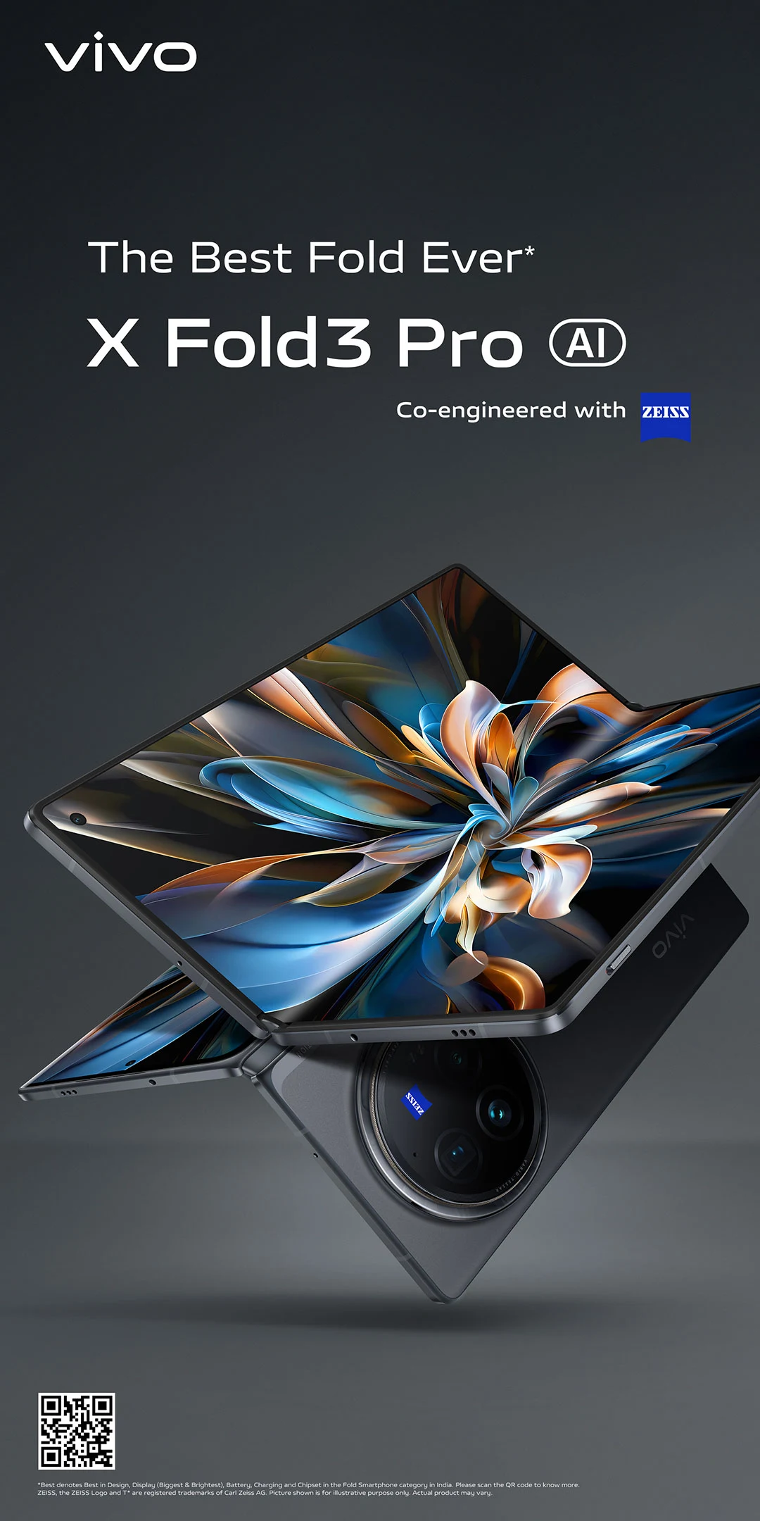 vivo X Fold3 Pro : The Best Fold Ever* | vivo India