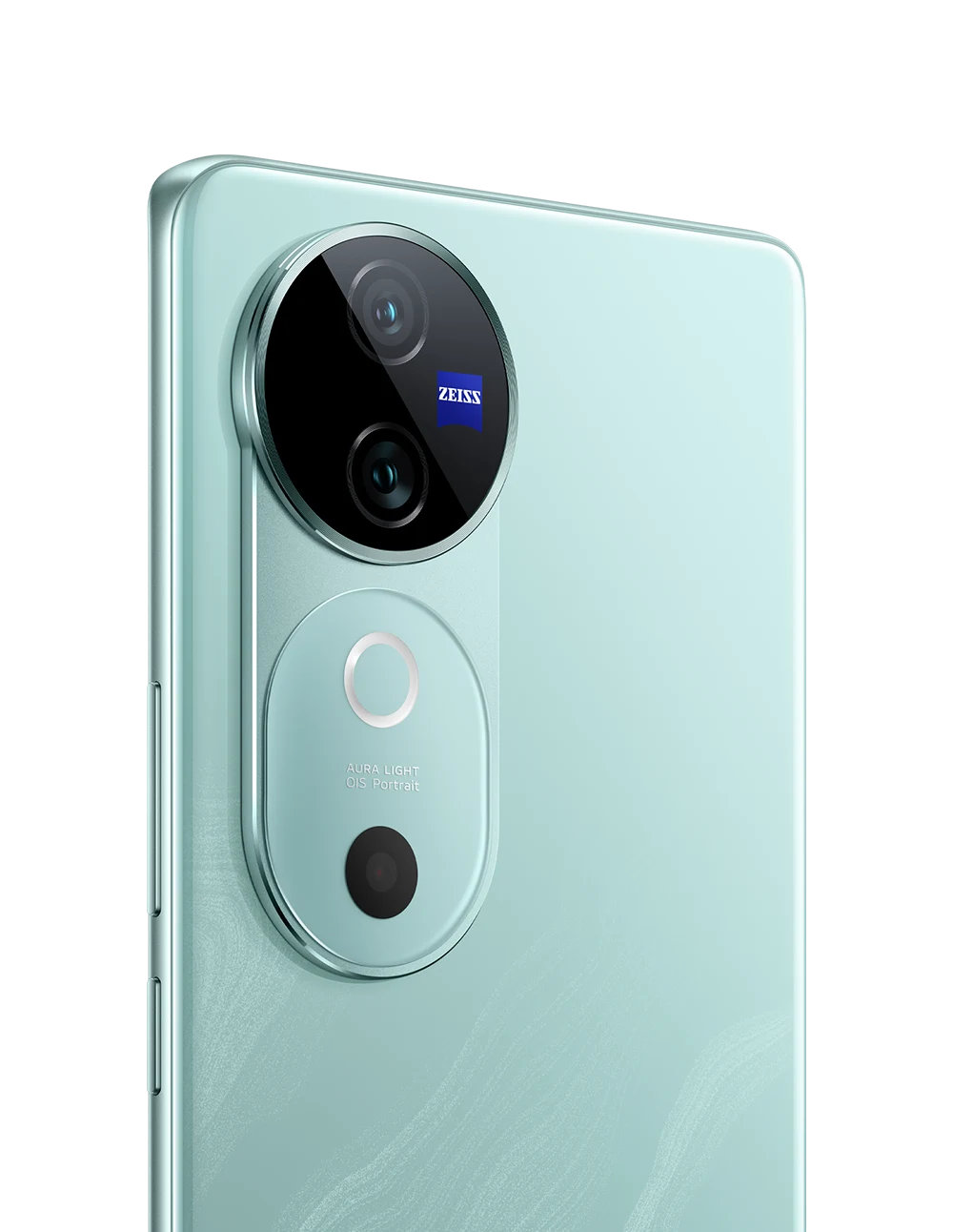 vivo V40 in meteor blue color