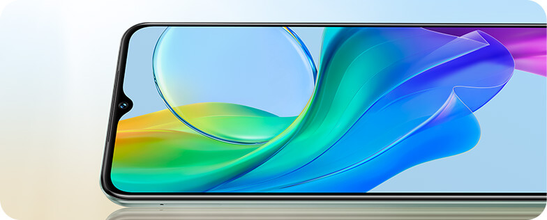 vivo Y18t with segment's brightest display