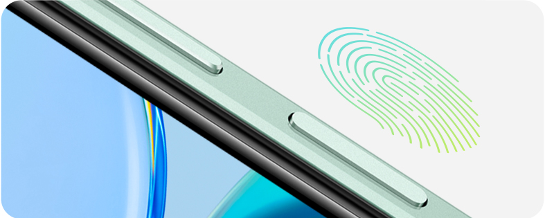 vivo Y18t with side-mounted fingerprint sensor