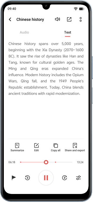 AI Transcript Assist¹³