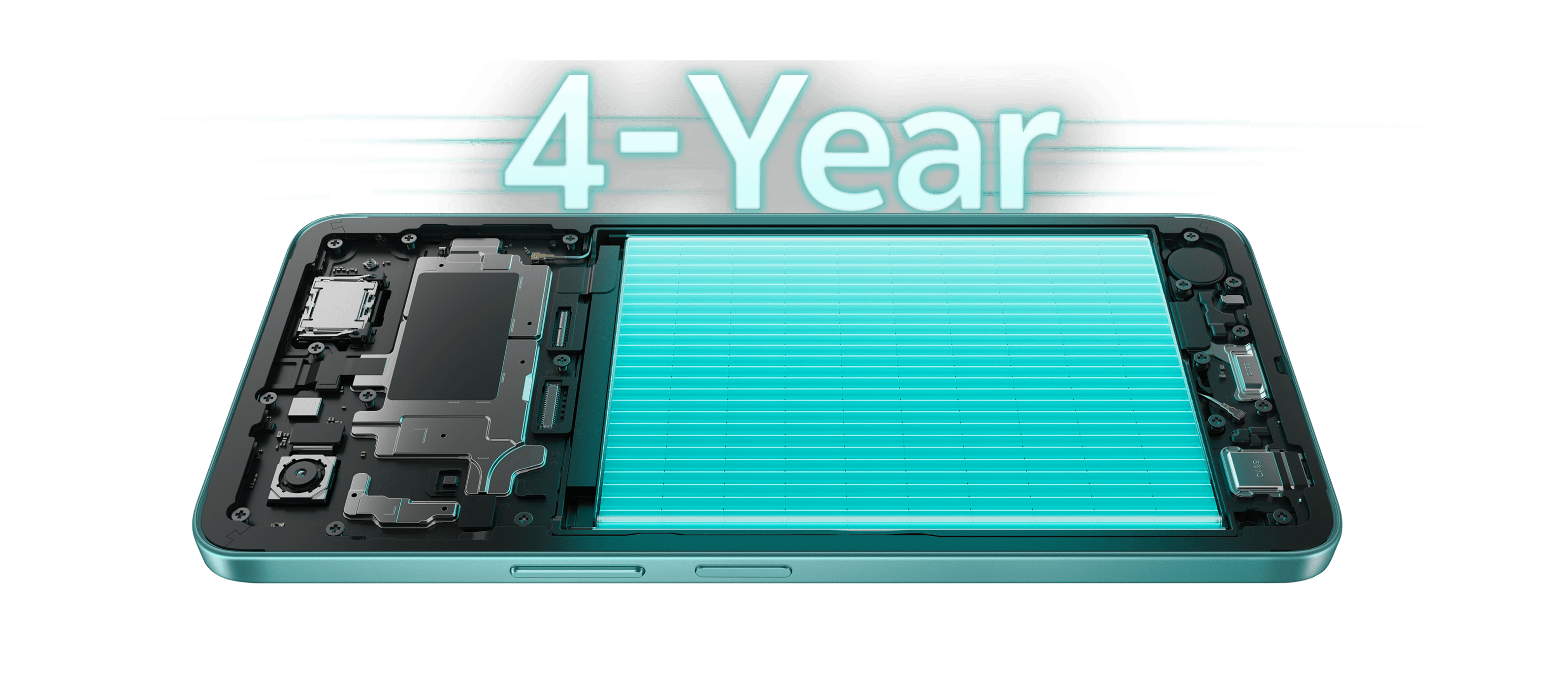 vivo T5e with 4-year battery health