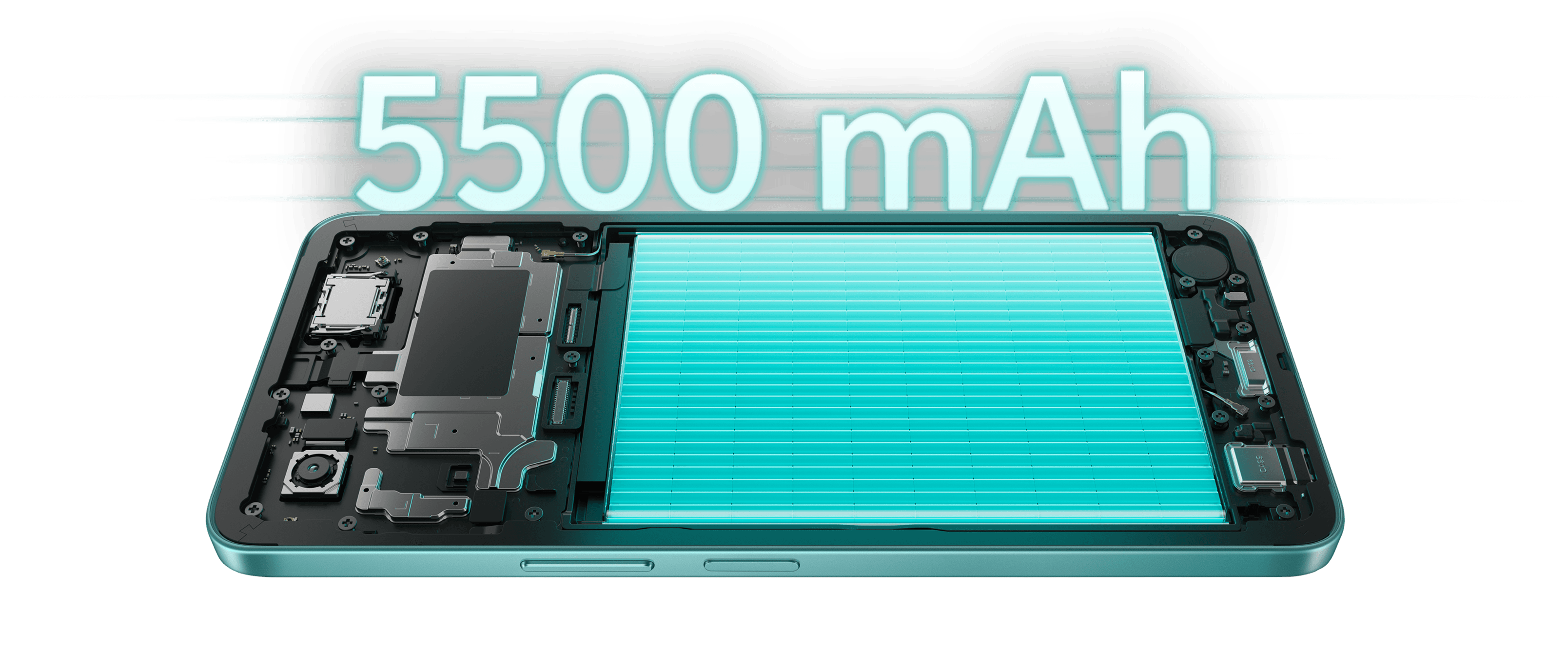 vivo T5e with 5500mAh battery