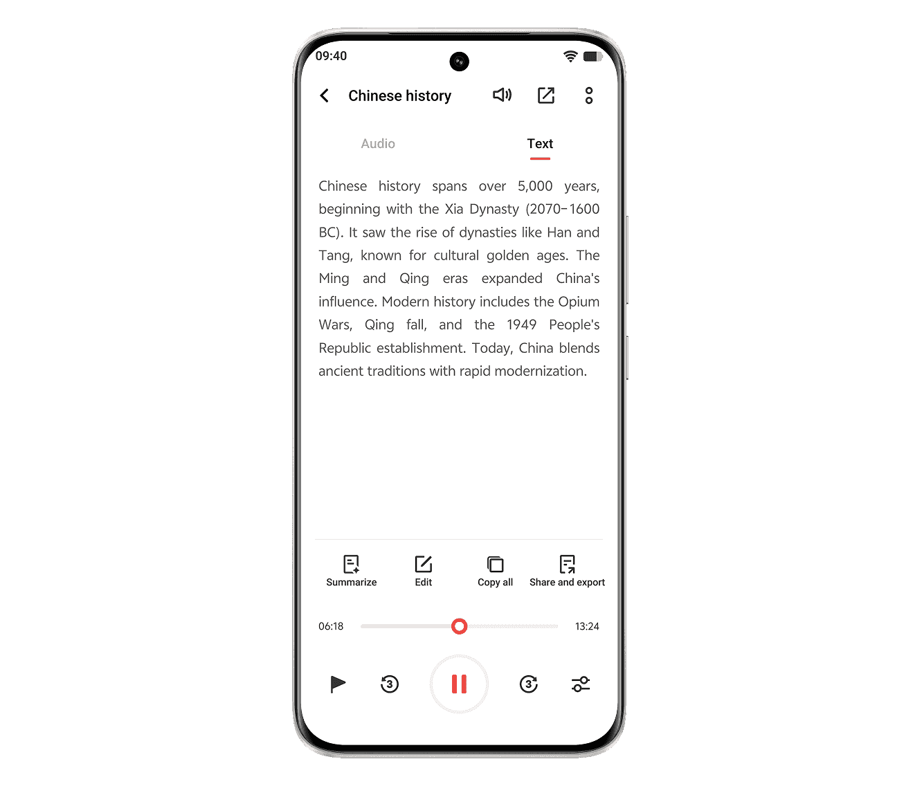 vivo S2 featuring AI Transcript Assist