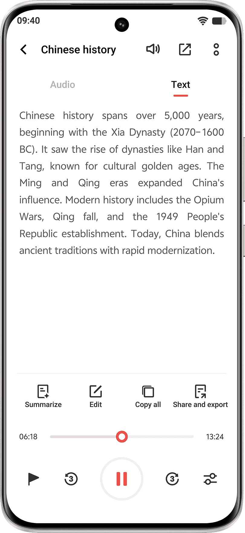 vivo S2 featuring AI Transcript Assist