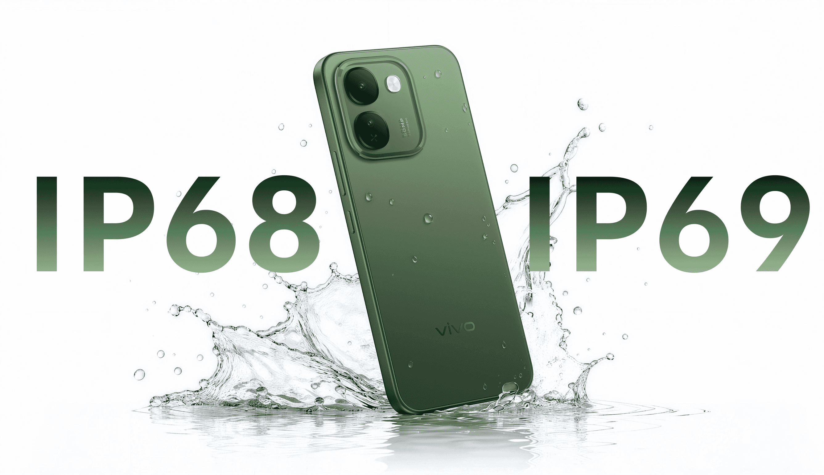vivo S2 FE with IP68 and IP69 water resistance