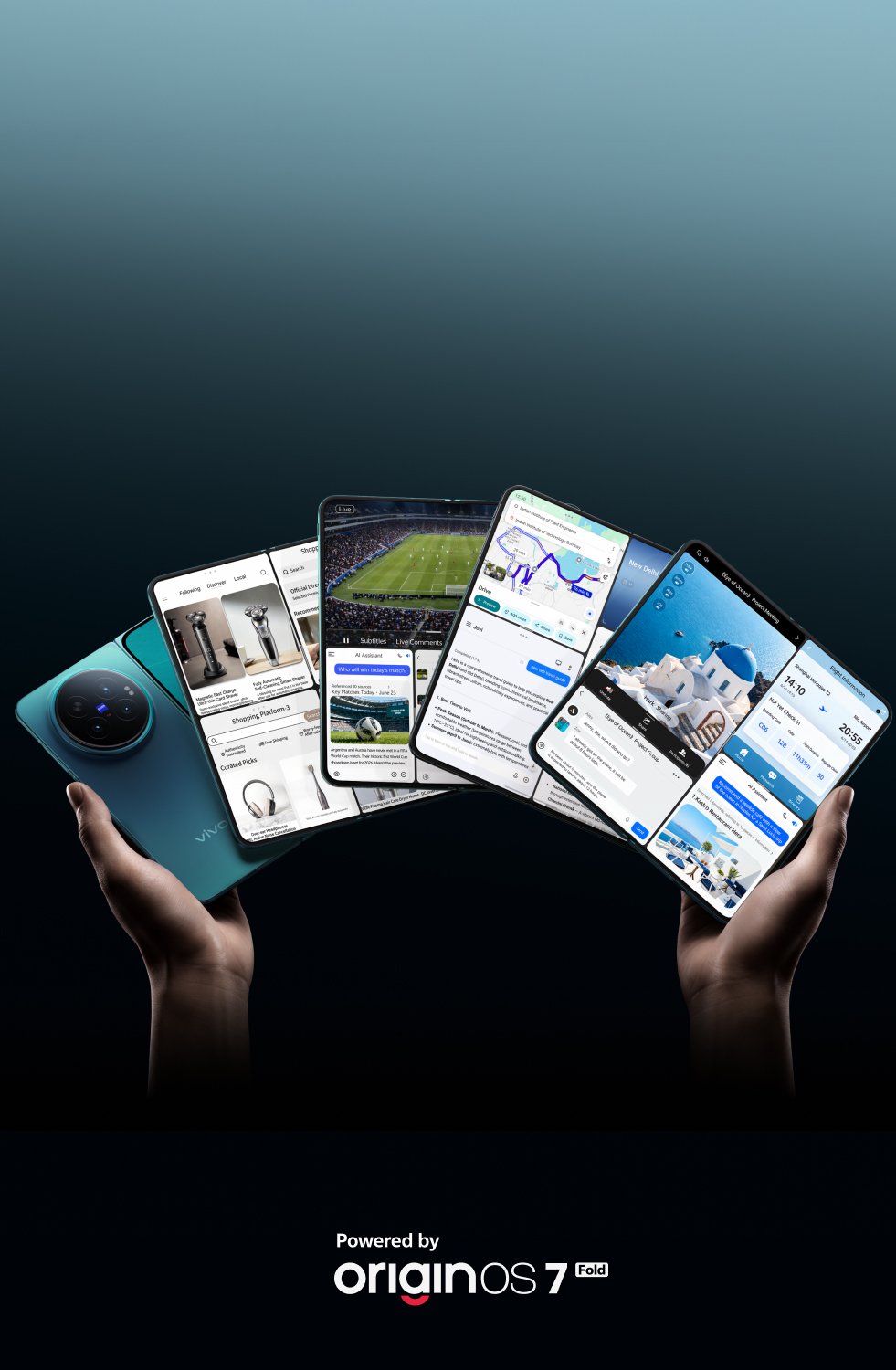 vivo X Fold6 with Smooth Multitasking